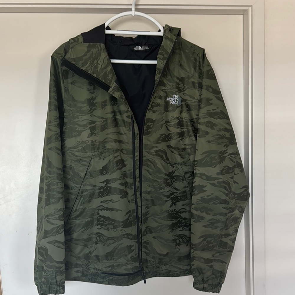 The North Face Green Camo Jacket MENS